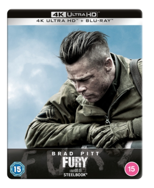 Fury 2014 Blu-ray / 4K Ultra HD + Blu-ray (Steelbook) - MangaShop.ro