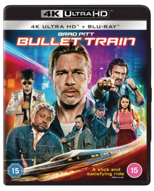 Bullet Train 2022 Blu-ray / 4K Ultra HD + Blu-ray - MangaShop.ro