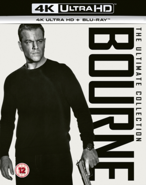 Bourne: The Ultimate 5-movie Collection 2016 Blu-ray / 4K Ultra HD + Blu-ray (Boxset) - MangaShop.ro