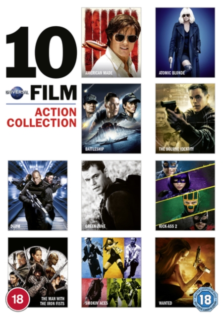 10 Film Action Collection 2017 DVD / Box Set - MangaShop.ro