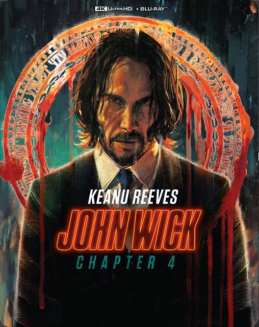 John Wick: Chapter 4 2023 Blu-ray / 4K Ultra HD + Blu-ray (Steelbook) - MangaShop.ro