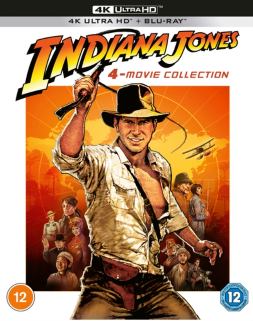 Indiana Jones: The Complete Collection 2008 Blu-ray / 4K Ultra HD + Blu-ray (Boxset) - MangaShop.ro