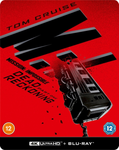 Mission: Impossible - Dead Reckoning Part One 2023 Blu-ray / 4K Ultra HD + Blu-ray (Steelbook Red Edition) - MangaShop.ro