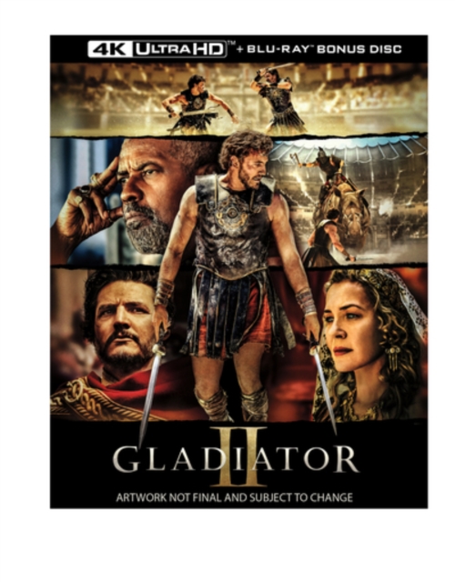 Gladiator II 2024 Blu-ray / 4K Ultra HD + Blu-ray - MangaShop.ro