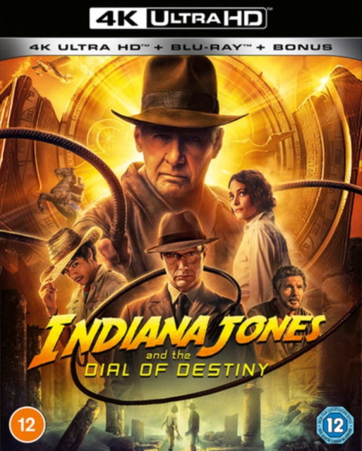 Indiana Jones and the Dial of Destiny 2023 Blu-ray / 4K Ultra HD + Blu-ray - MangaShop.ro