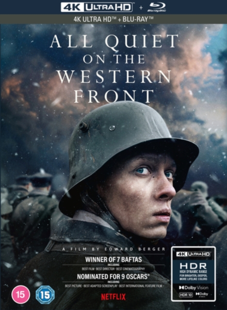 All Quiet On the Western Front 2022 Blu-ray / 4K Ultra HD + Blu-ray (Collector's Limited Edition) - MangaShop.ro