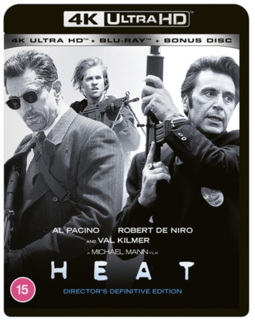 Heat 1995 Blu-ray / 4K Ultra HD + Blu-ray (Boxset) - MangaShop.ro