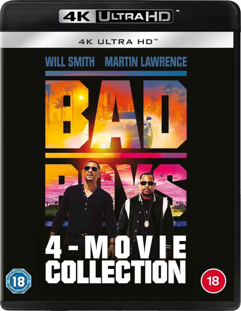 Bad Boys: 4-movie Collection 2024 Blu-ray / 4K Ultra HD (Box Set) - MangaShop.ro