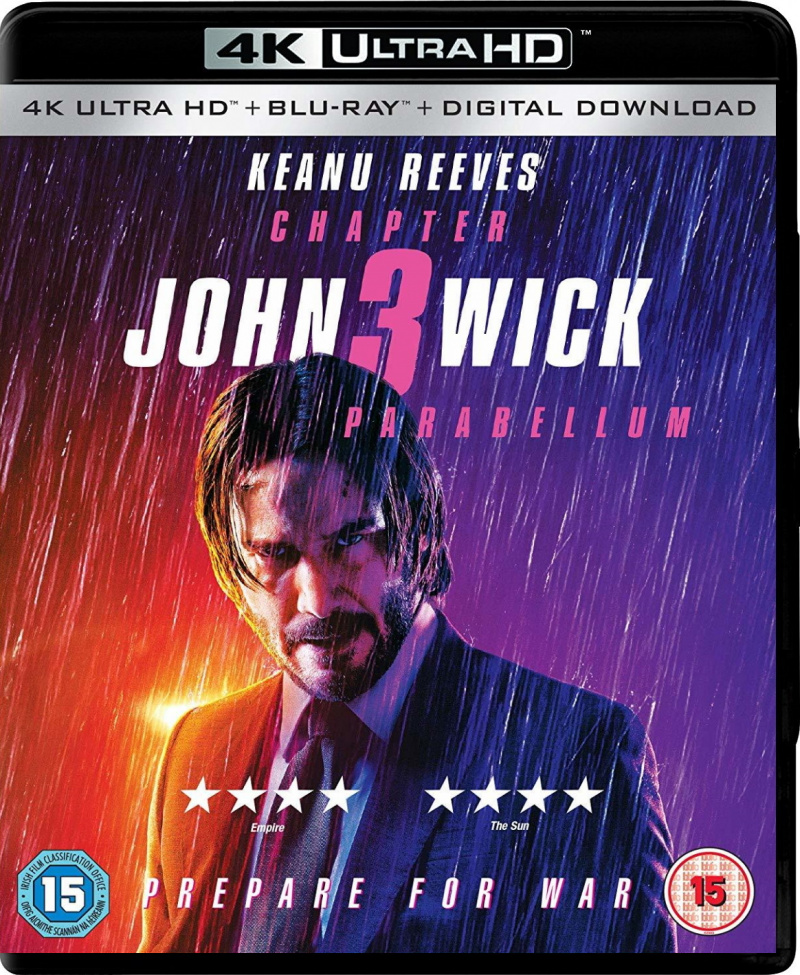 John Wick Chapter 3 - Parabellum 4K Ultra HD + Blu-Ray - MangaShop.ro