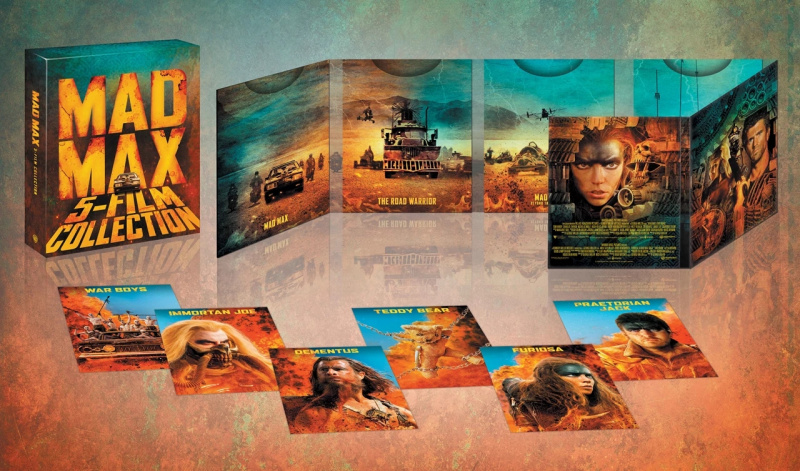 Mad Max: 5-film Collection 2024 Blu-ray / 4K Ultra HD + Blu-ray (Box) - MangaShop.ro