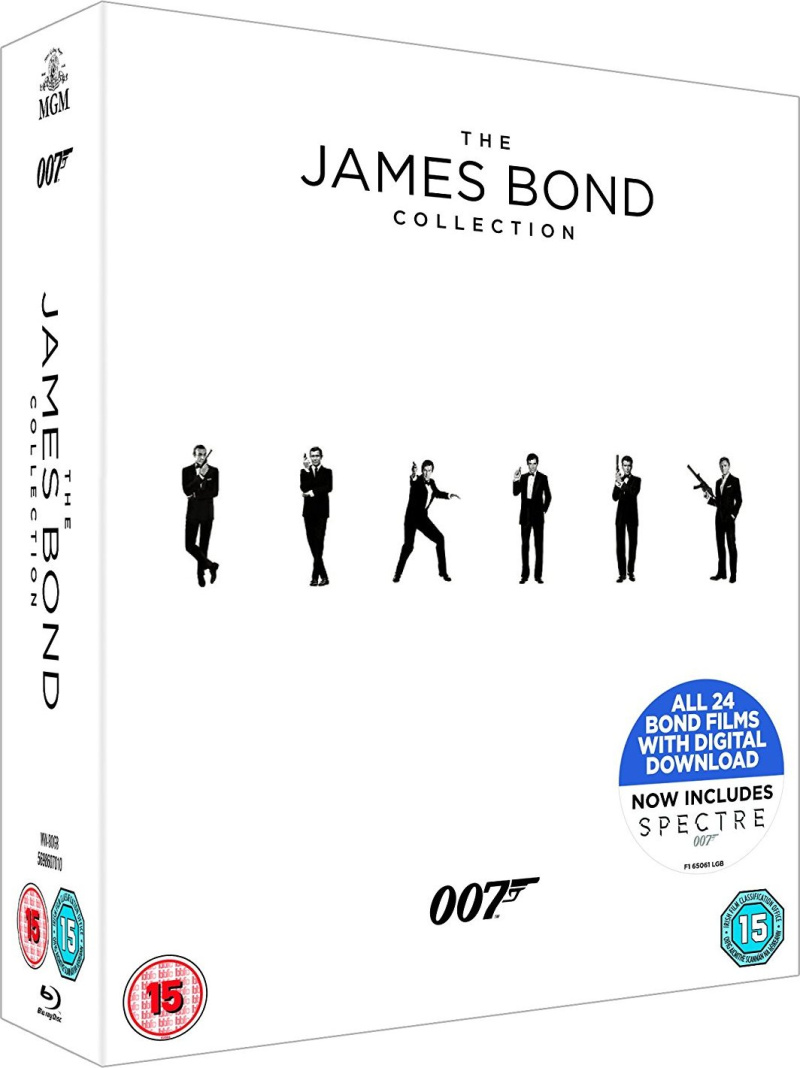 The James Bond Collection 2015 Blu-ray / Box Set - MangaShop.ro