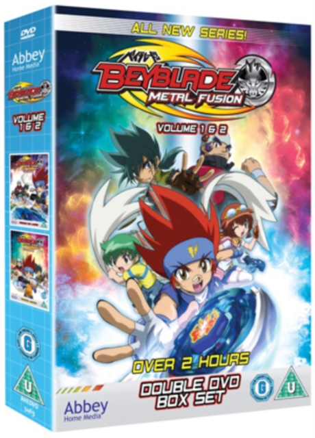 Beyblade - Metal Fusion: Volumes 1 and 2 2010 DVD - MangaShop.ro