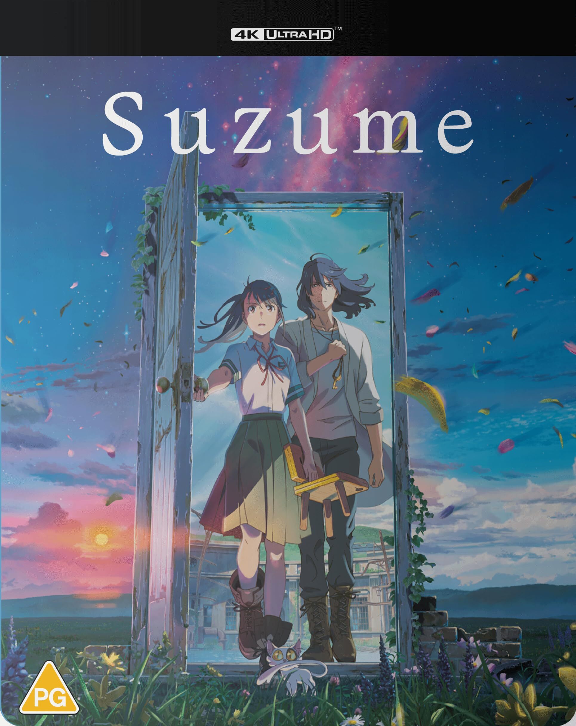 Suzume 2022 Blu-ray / 4K Ultra HD (Steelbook) - MangaShop.ro