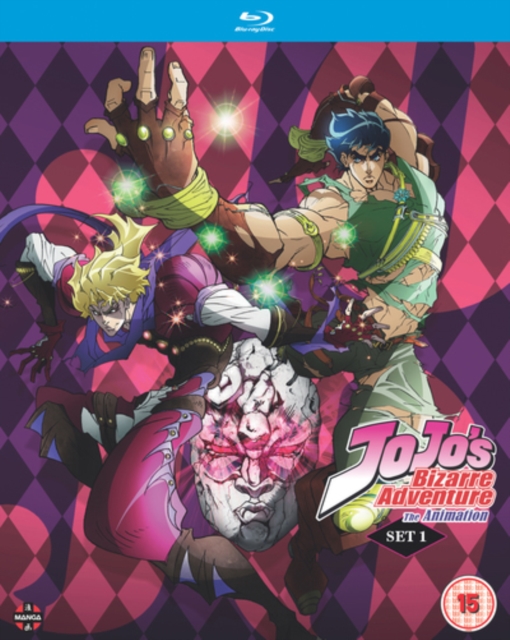 JoJo's Bizarre Adventure Set One: Phantom Blood/Battle Tendency  Blu-ray / Box Set - MangaShop.ro