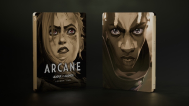 Arcane: Season Two 2024 Blu-ray / 4K Ultra HD + Blu-ray (Limited Edition Steelbook) - MangaShop.ro