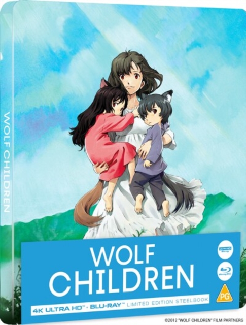 Wolf Children 2012 Blu-ray / 4K Ultra HD + Blu-ray (Limited Edition Steelbook) - MangaShop.ro