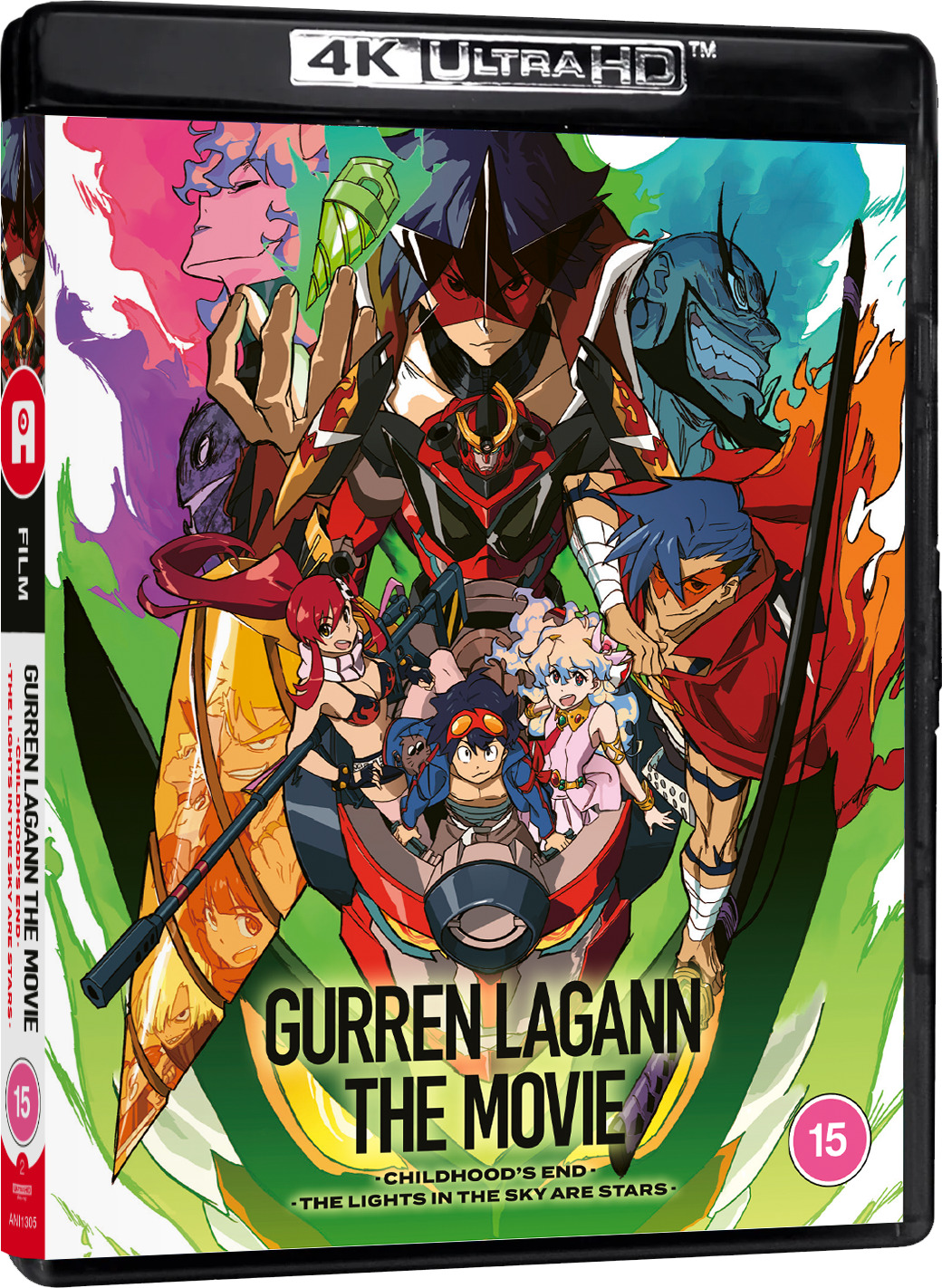 Gurren Lagann the Movie Collection 2009 Blu-ray / 4K Ultra HD - MangaShop.ro