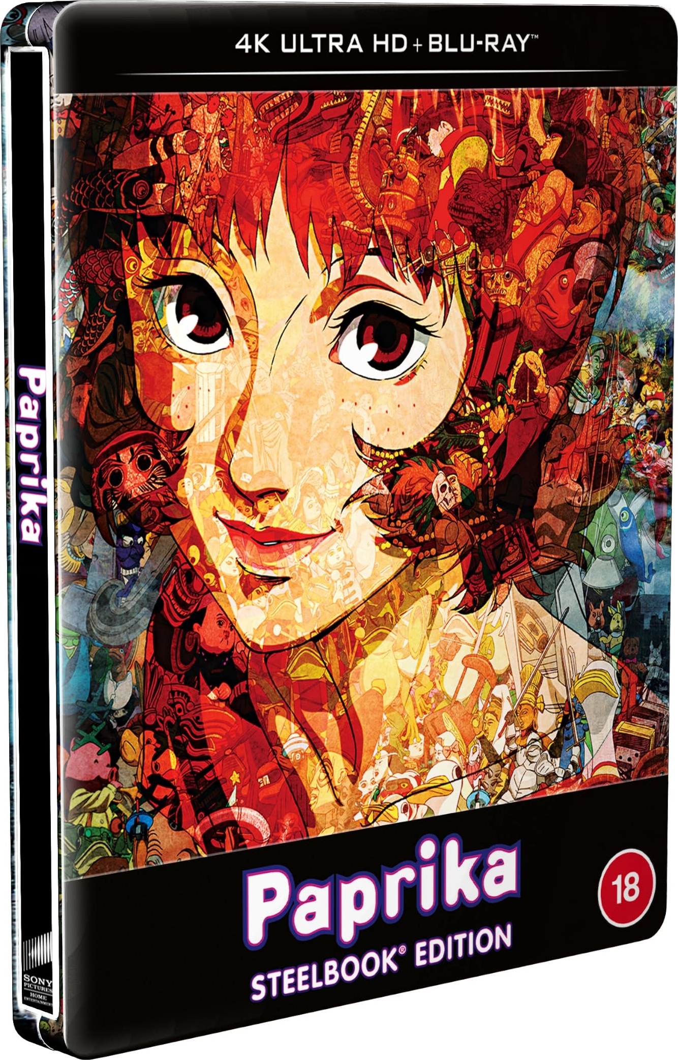 Paprika 2006 Blu-ray / 4K Ultra HD + Blu-ray (Steelbook) - MangaShop.ro