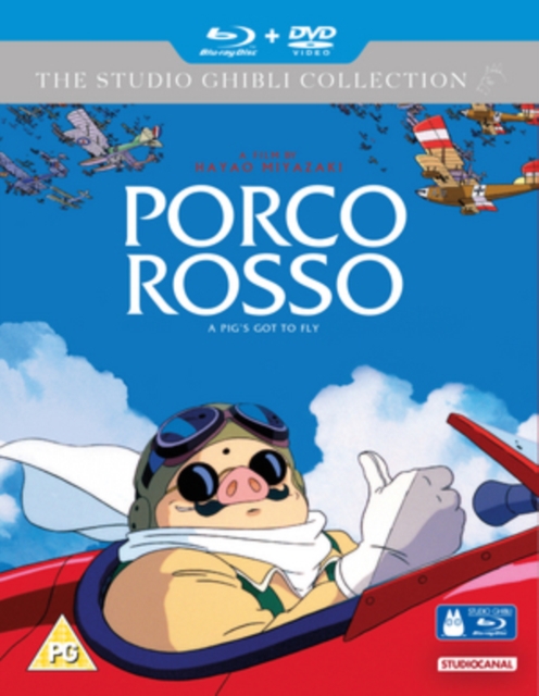 Porco Rosso 1992 Blu-ray / with DVD - Double Play - MangaShop.ro