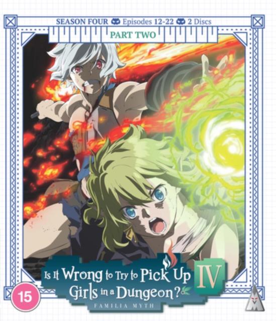 Is It Wrong to Try to Pick Up Girls in a Dungeon?: Season 4 Pt 2 2023 Blu-ray - MangaShop.ro