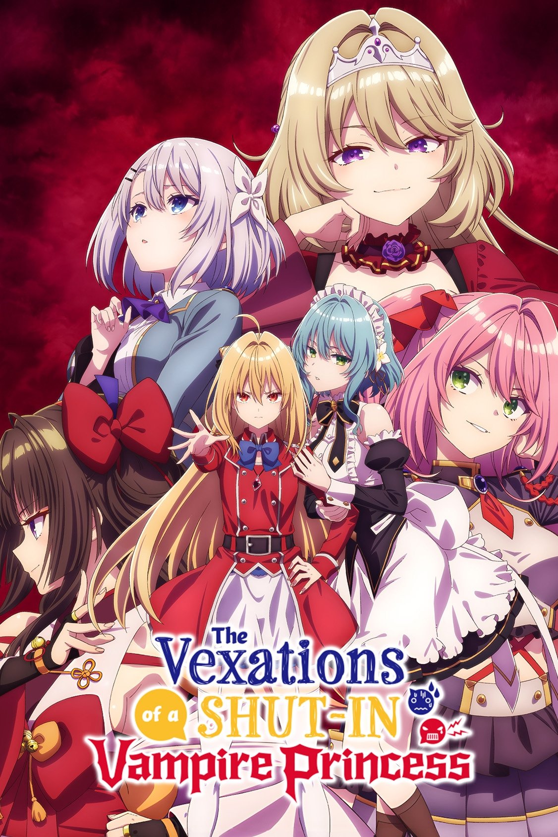 The Vexations of a Shut-in Vampire Princess: Complete Collection 2023 Blu-ray - MangaShop.ro