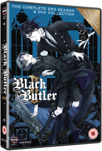 Black Butler: The Complete Second Season DVD - MangaShop.ro