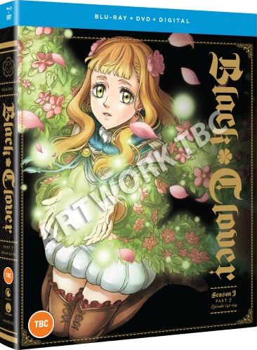 Black Clover: Season 3 - Part 5 2020 Blu-ray / with DVD + Book - Box set - MangaShop.ro