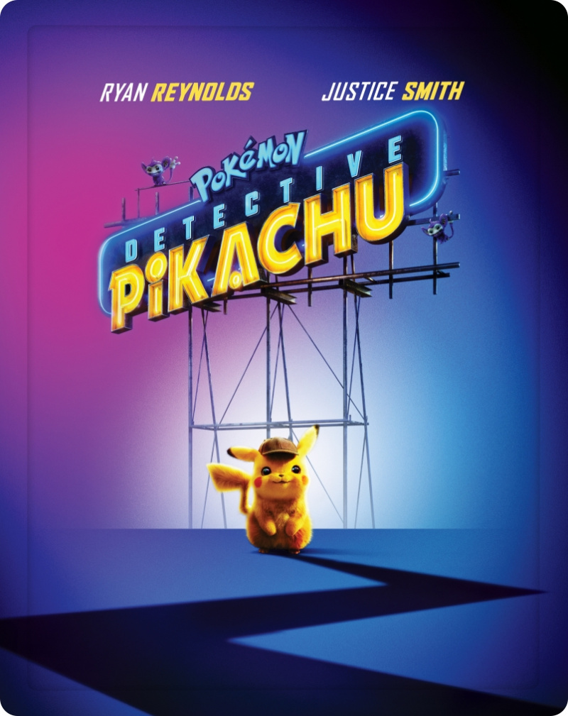 Detective Pikachu 3D Limited Edition Steelbook Blu-Ray - MangaShop.ro