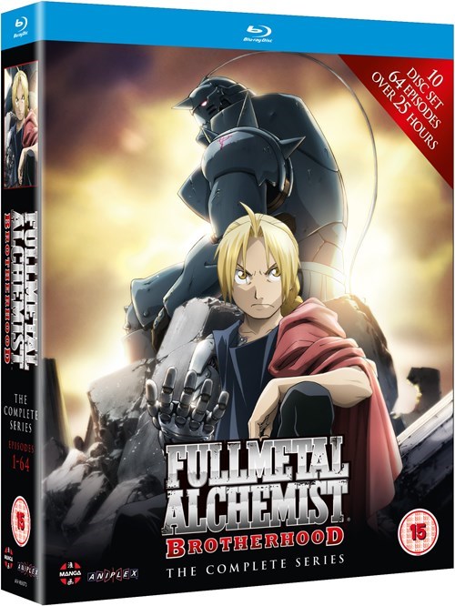 Fullmetal Alchemist - Brotherhood - The Complete Series Collection (Episodes 1-64) Blu-Ray - MangaShop.ro
