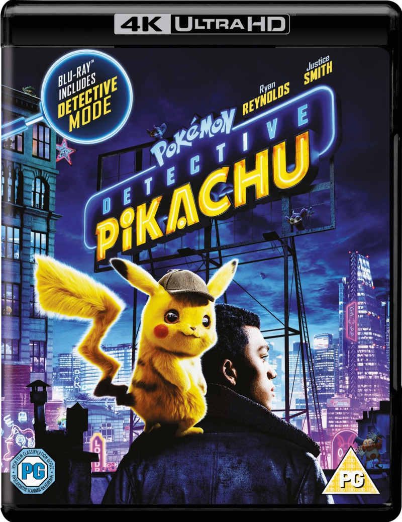 Pokemon Detective Pikachu 2019 Blu-ray / 4K Ultra HD + Blu-ray - MangaShop.ro