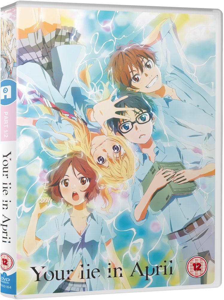 Your Lie in April: Part 01 Standard (2014) DVD - MangaShop.ro