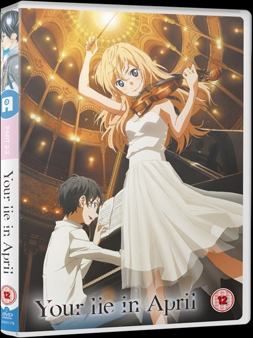 Your Lie in April: Part 02 Standard (2014) DVD - MangaShop.ro