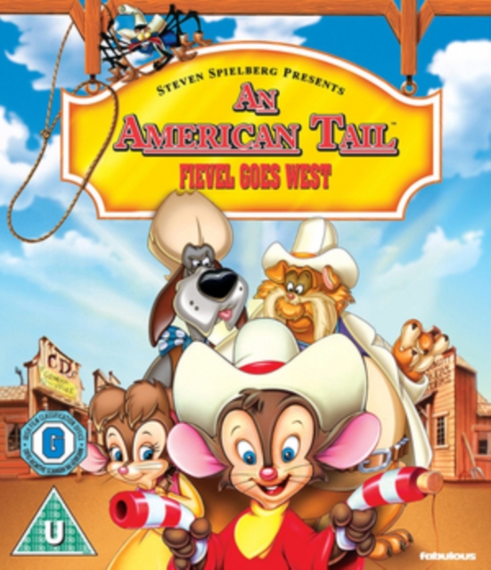 An  American Tail: Fievel Goes West 1991 Blu-ray - MangaShop.ro