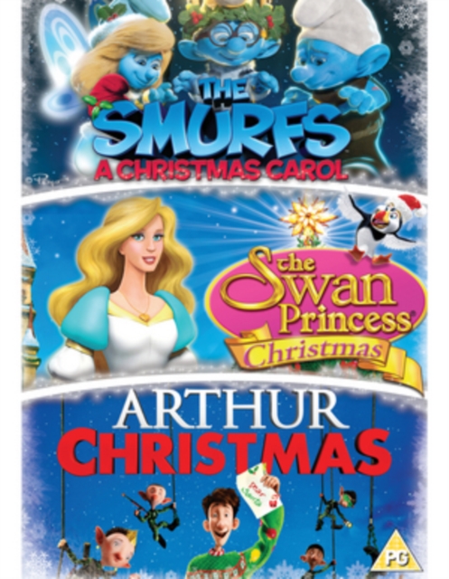 Arthur Christmas/The Smurfs: A Christmas Carol/The Swan... 2014 DVD - MangaShop.ro