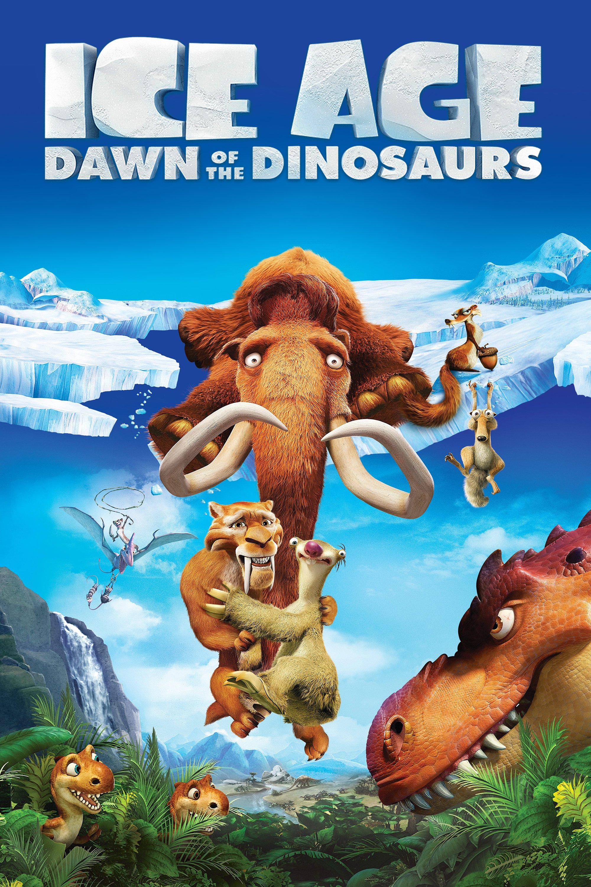 Ice Age: Dawn of the Dinosaurs 2009 Blu-ray / 3D Edition + 2D Edition + DVD - MangaShop.ro