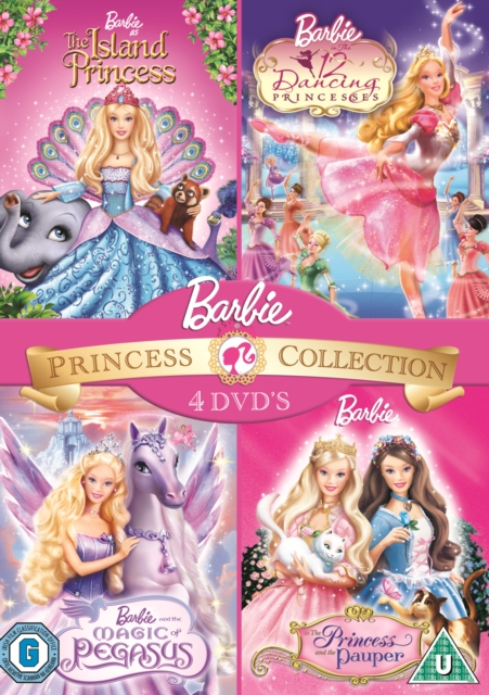 Barbie: Princess Collection 2012 2012 DVD / Box Set - MangaShop.ro
