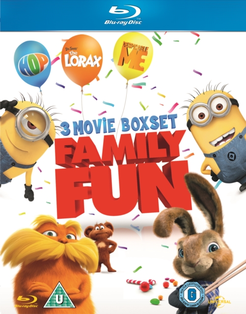 Hop / Despicable Me / Dr Seuss - The Lorax Blu-Ray - MangaShop.ro