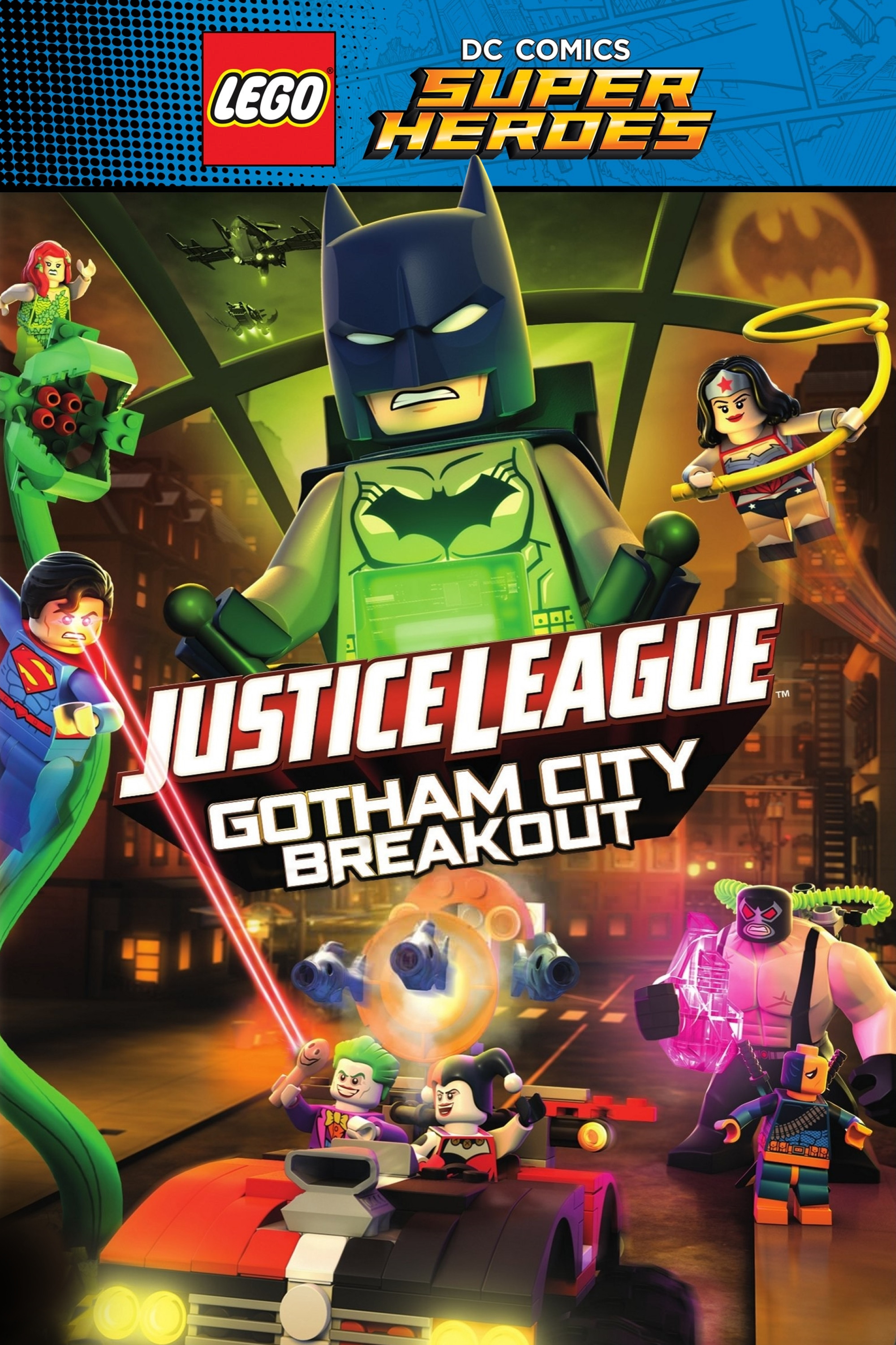 Lego DC Gotham City Breakout Blu-Ray - MangaShop.ro