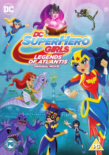 DC Superhero Girls - Legend Of Atlantis DVD - MangaShop.ro