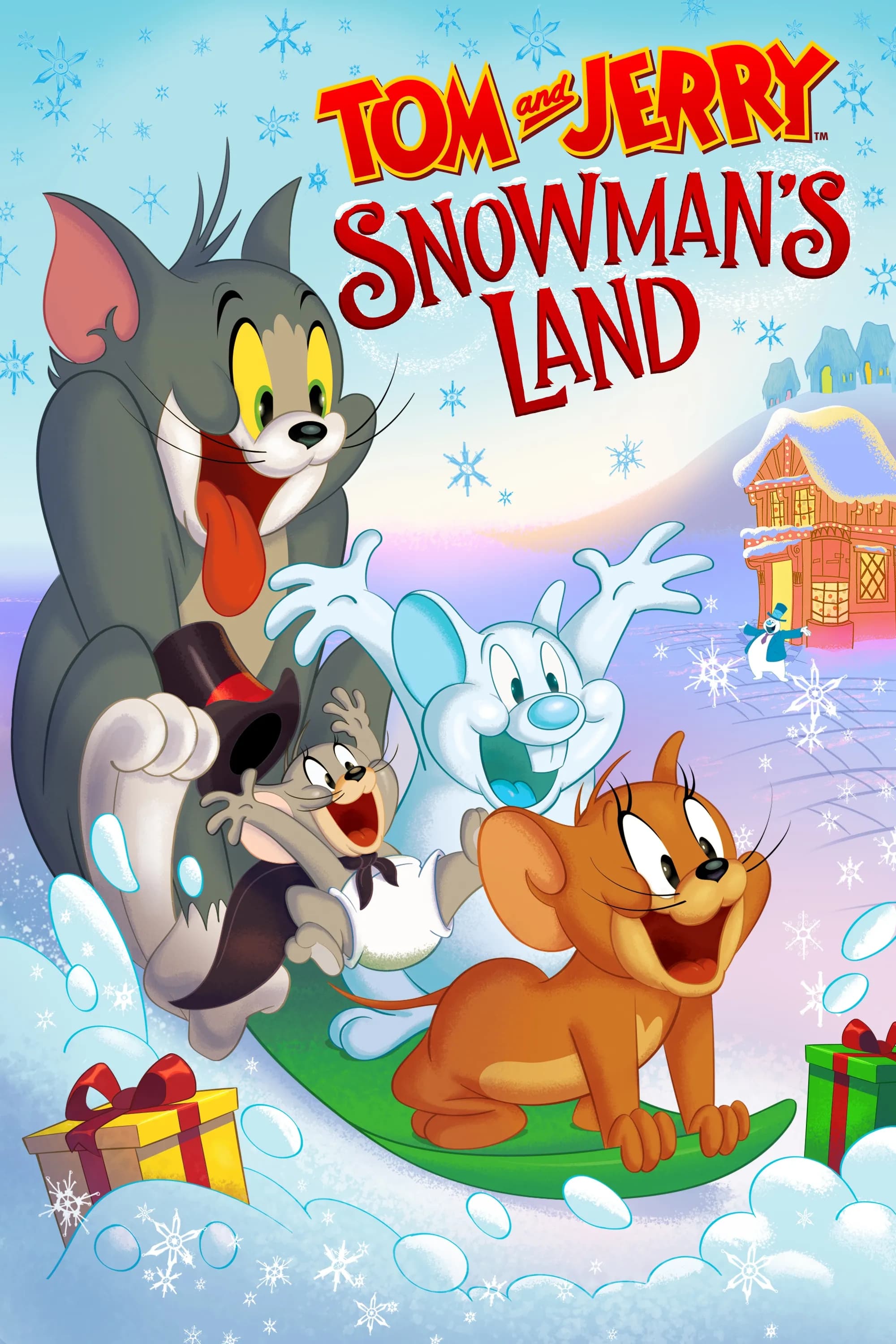 Tom and Jerry: Snowman's Land 2022 DVD - MangaShop.ro