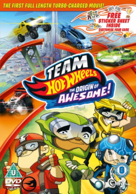 Team Hot Wheels: The Origin of Awesome! 2014 DVD - MangaShop.ro