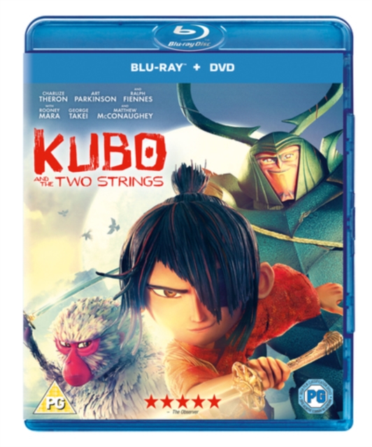 Kubo and the Two Strings 2016 Blu-ray / with DVD - Double Play - MangaShop.ro