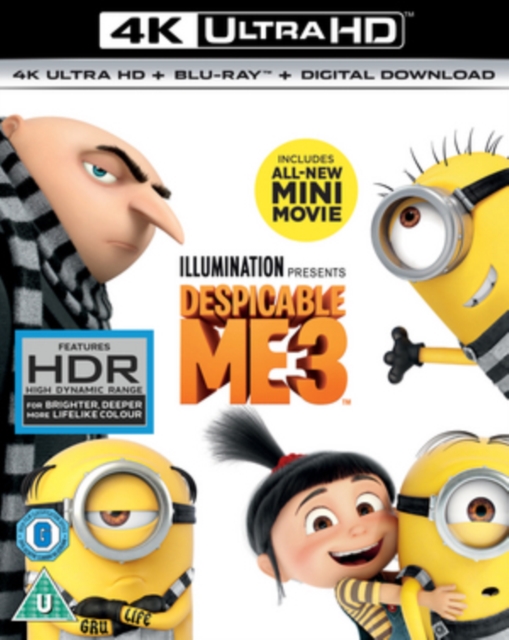 Despicable Me 3 4K Ultra HD - MangaShop.ro