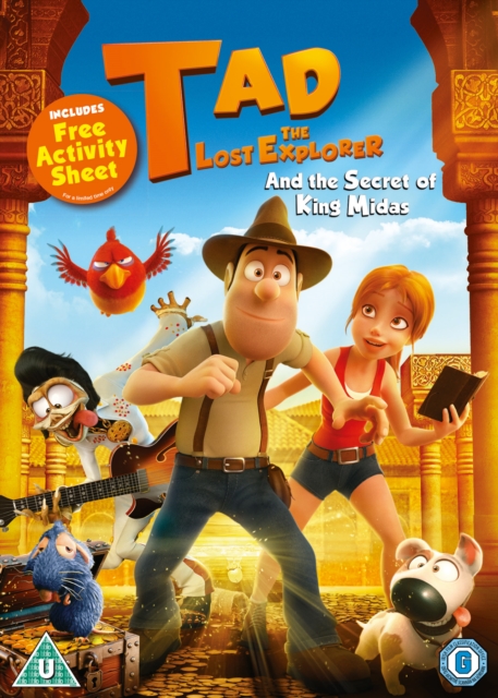 Tad The Lost Explorer And The Secret Of King Midas DVD - MangaShop.ro