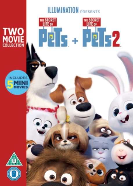 The Secret Life of Pets 1 & 2 2019 DVD - MangaShop.ro