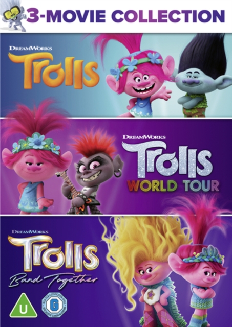Trolls: 3-movie Collection 2023 DVD / Box Set - MangaShop.ro