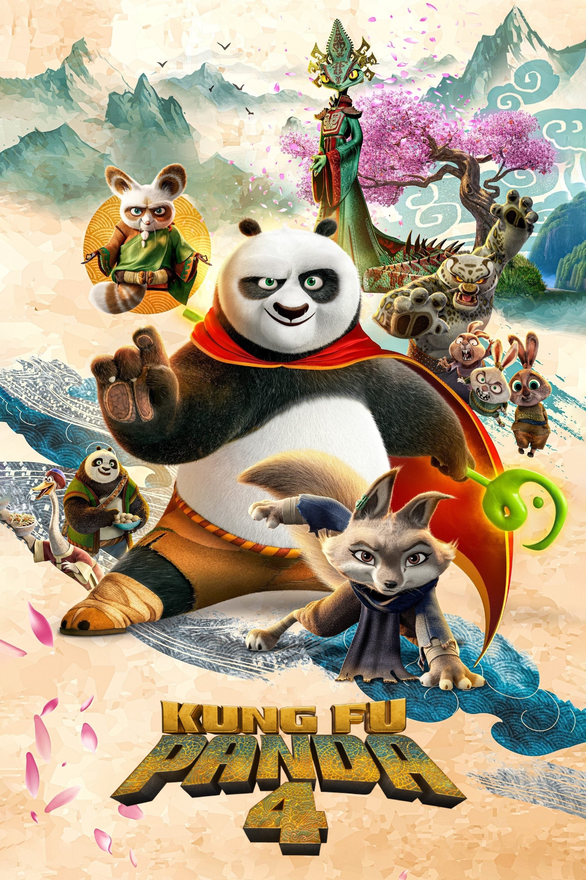 Kung Fu Panda 4 2024 DVD - MangaShop.ro
