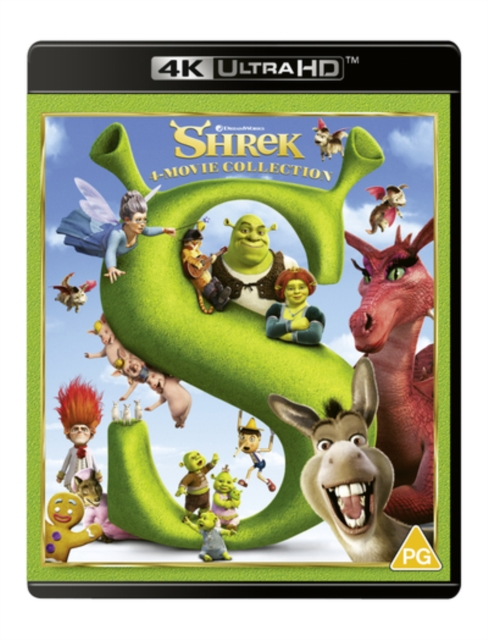 Shrek: The 4-movie Collection 2010 Blu-ray / 4K Ultra HD Boxset - MangaShop.ro