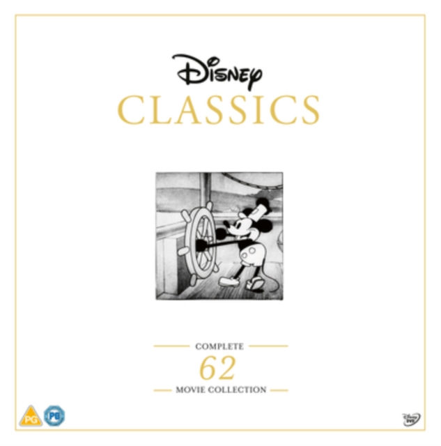 Disney Classics: Complete 62 Movie Collection 2024 DVD / Box Set with Book - MangaShop.ro