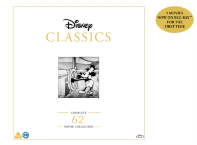 Disney Classics: Complete 62 Movie Collection 2024 Blu-ray / Box Set with Book - MangaShop.ro